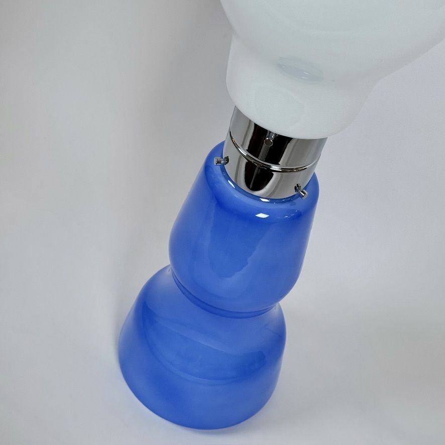 Late 20th Century Birillo Murano Glass Floor Lamp By C. Nason For Av Mazzega photo 1700.0