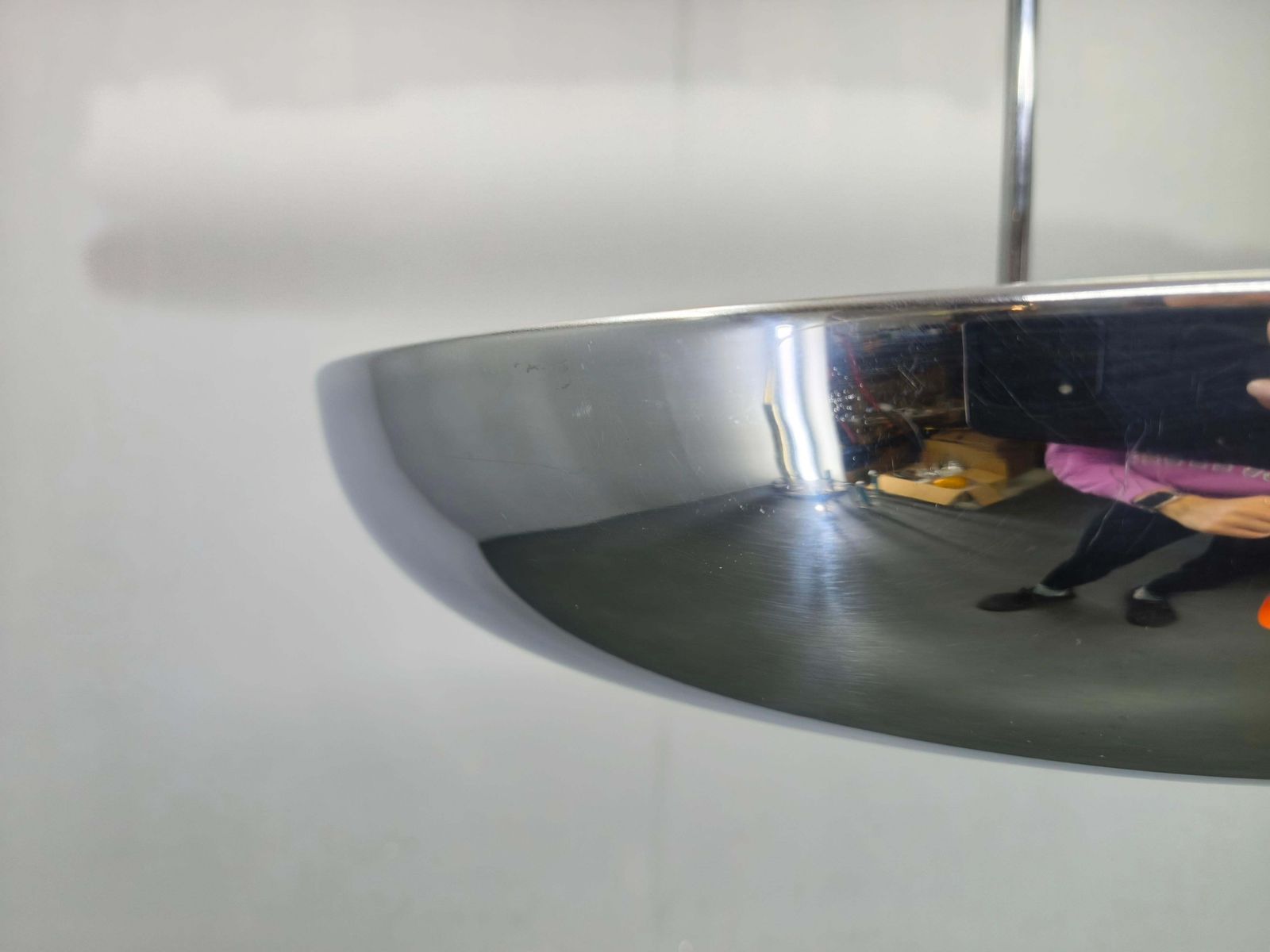 photo for sale Bauhaus Ufo Pendant Lamp By Josef Hurka For Napako, 1930s