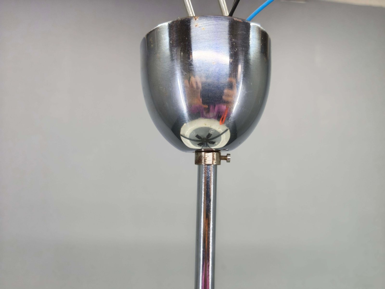 photo furniture Bauhaus Ufo Chandelier By Josef Hurka For Napako, 1930s