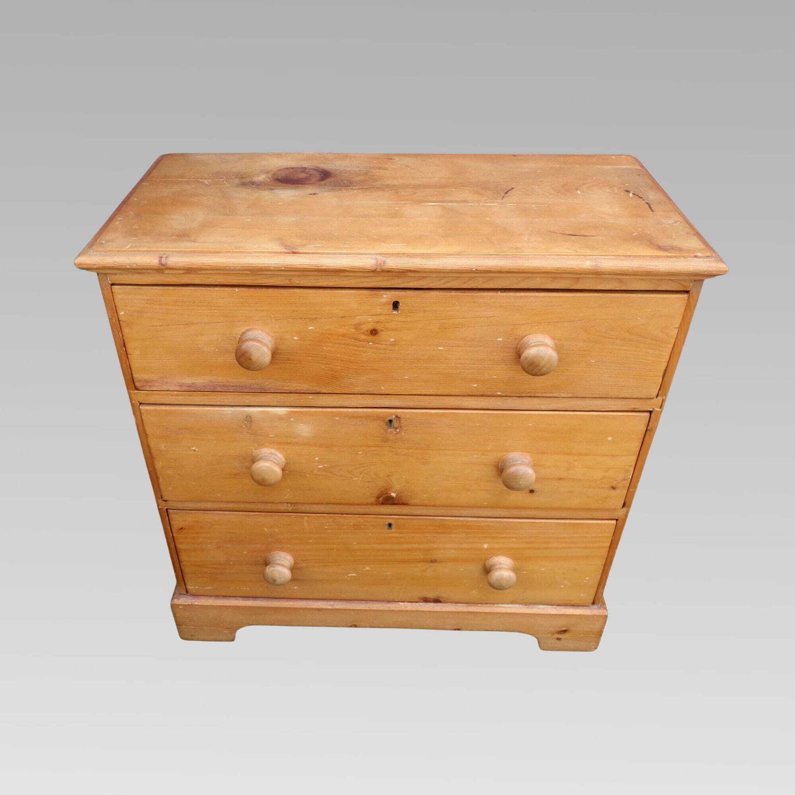 Charming Antique 19th Century Victorian Pine Chest Of Drawers. photo furniture