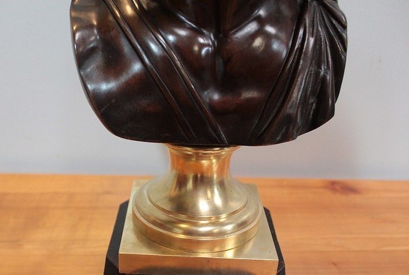 Art Bust Of Pericles Bronze 20th photo