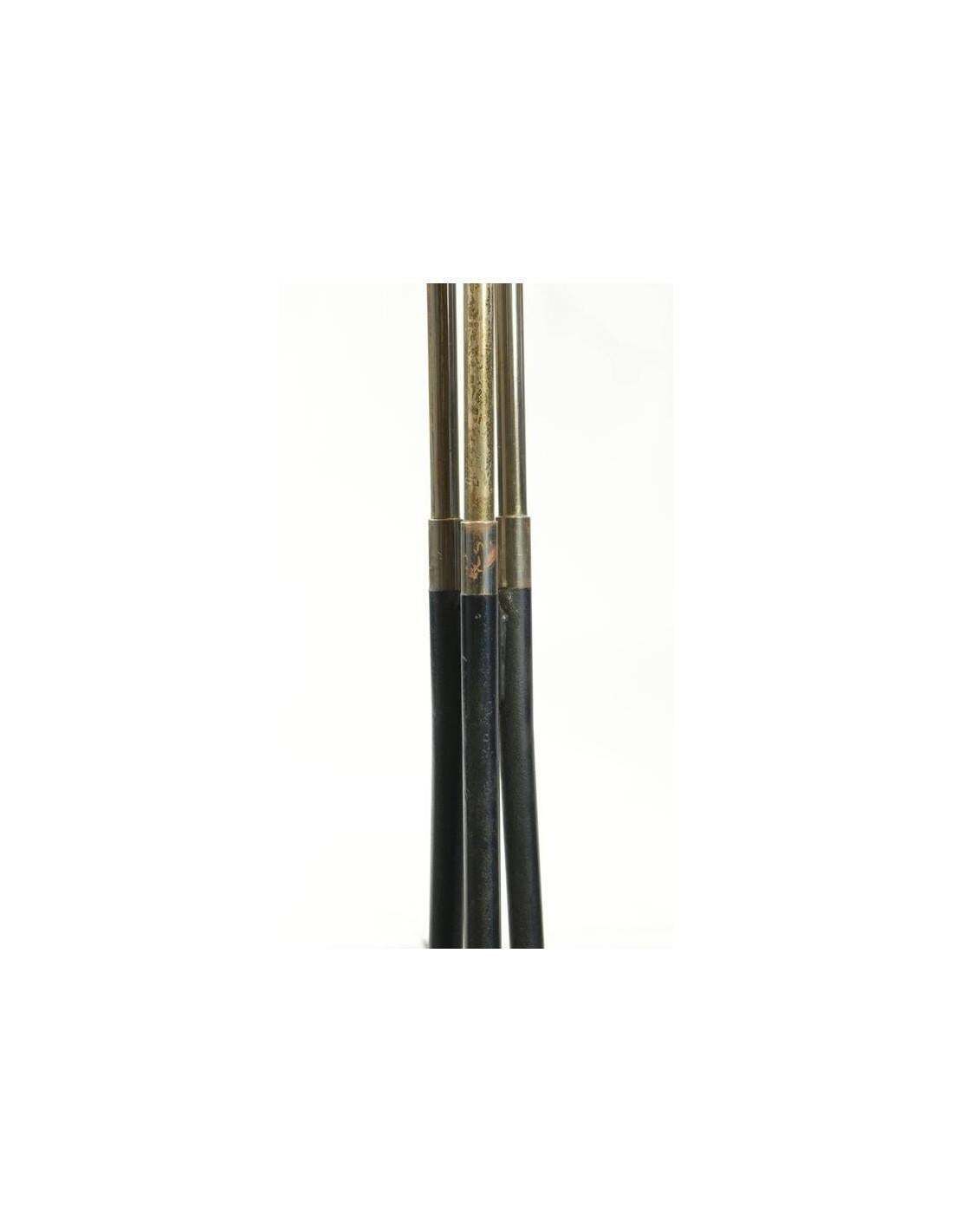 Standing Floor Lamp From The 1960s In Metal Paint And Brass, Three Lights. photo 1759.0