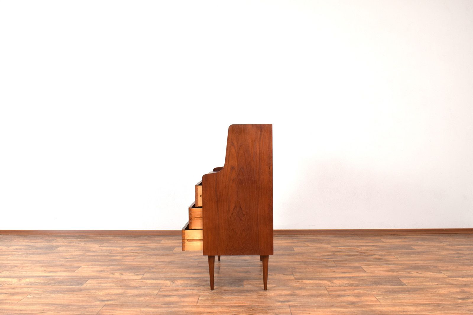 Furniture Mid Century Danish Teak Secretary, 1960s. photo