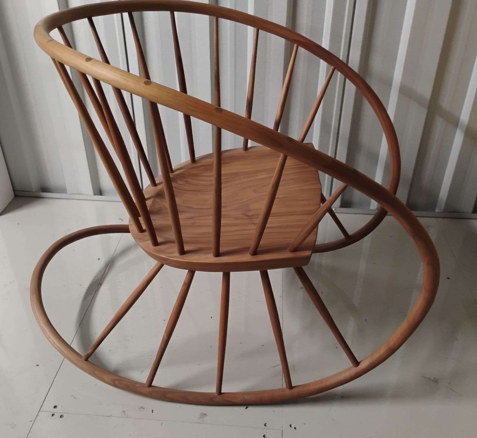 Katie Walker Windsor Rocker   Award Winning Royal Designer Rrp £3,600 photo furniture