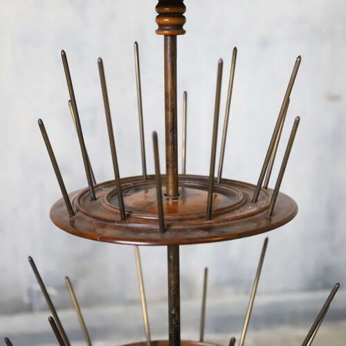 Victorian Cotton Reel Display Tree With Four Tiers, English Shop Fitting C.1890 photo vinterior