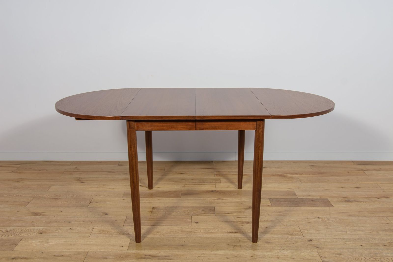 Furniture Mid Century Extendable Teak Dining Table, Denmark, 1960s photo