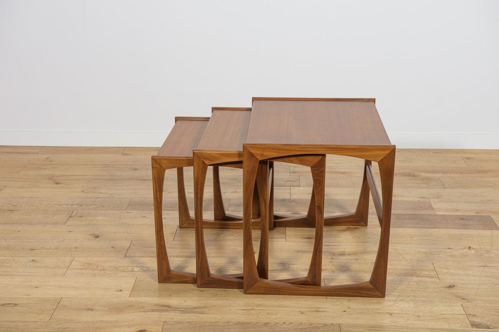 photo buy Mid Century Teak Nesting Tables By R. Benett For G Plan, United Kingdom, 1970s, Set Of 3