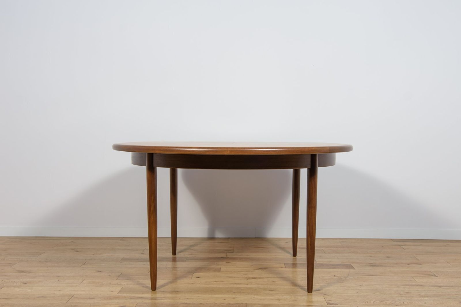 Furniture Mid Century Round Teak Fresco Dining Table From G Plan, United Kingdom, 1960s photo