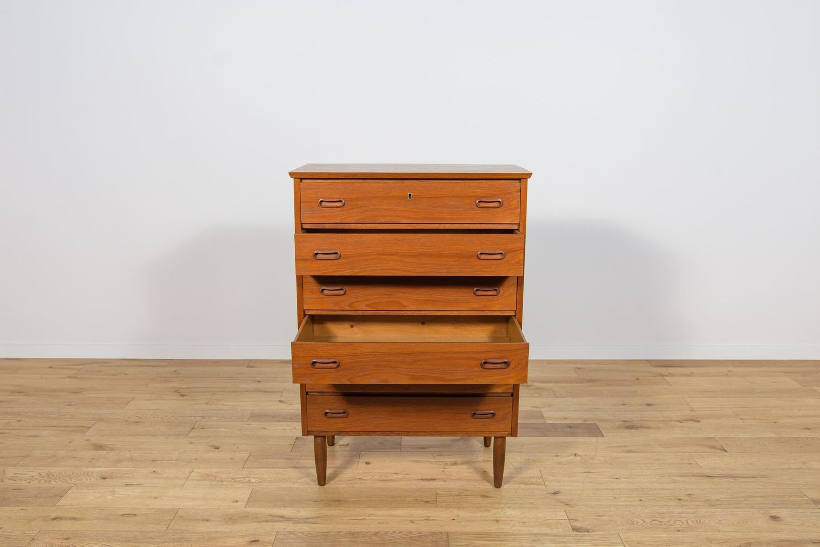 Mid Century Teak Dresser, Denmark, 1960s photo vintage