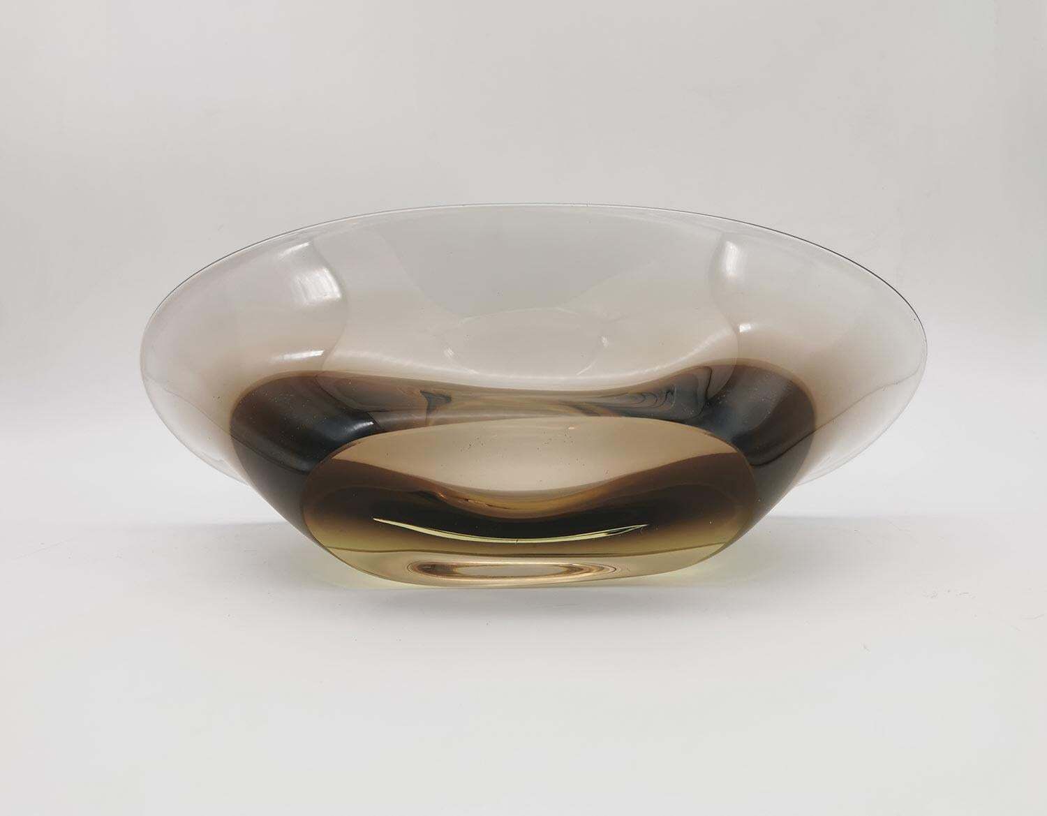 Home Decor Flavio Poli Sommerso Vase For Seguso, Murano Venice photo