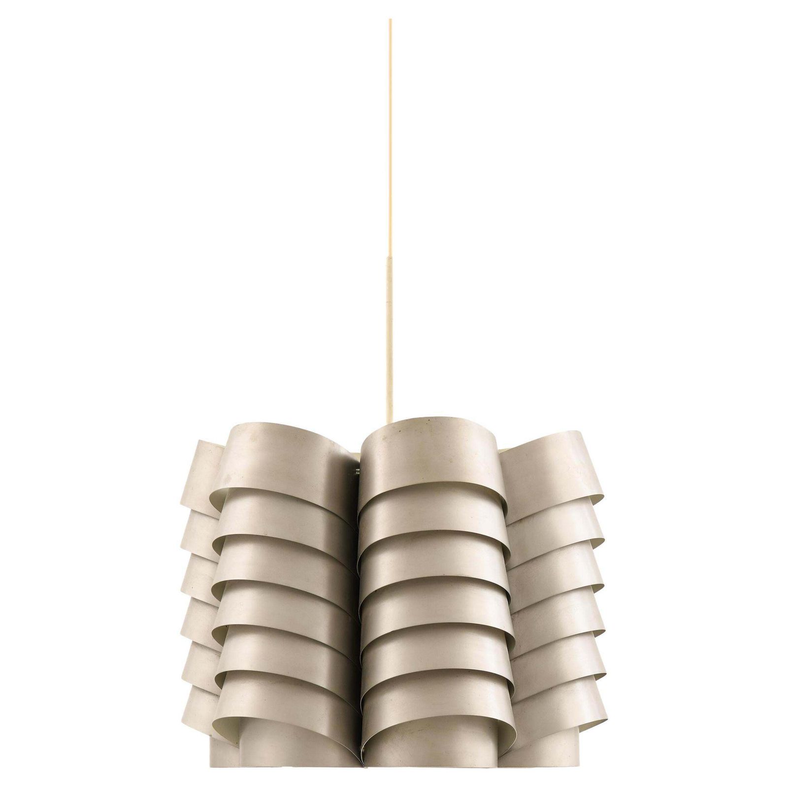 Ceiling Lamp In Aluminum By Hans Agne Jakobsson, 1970s