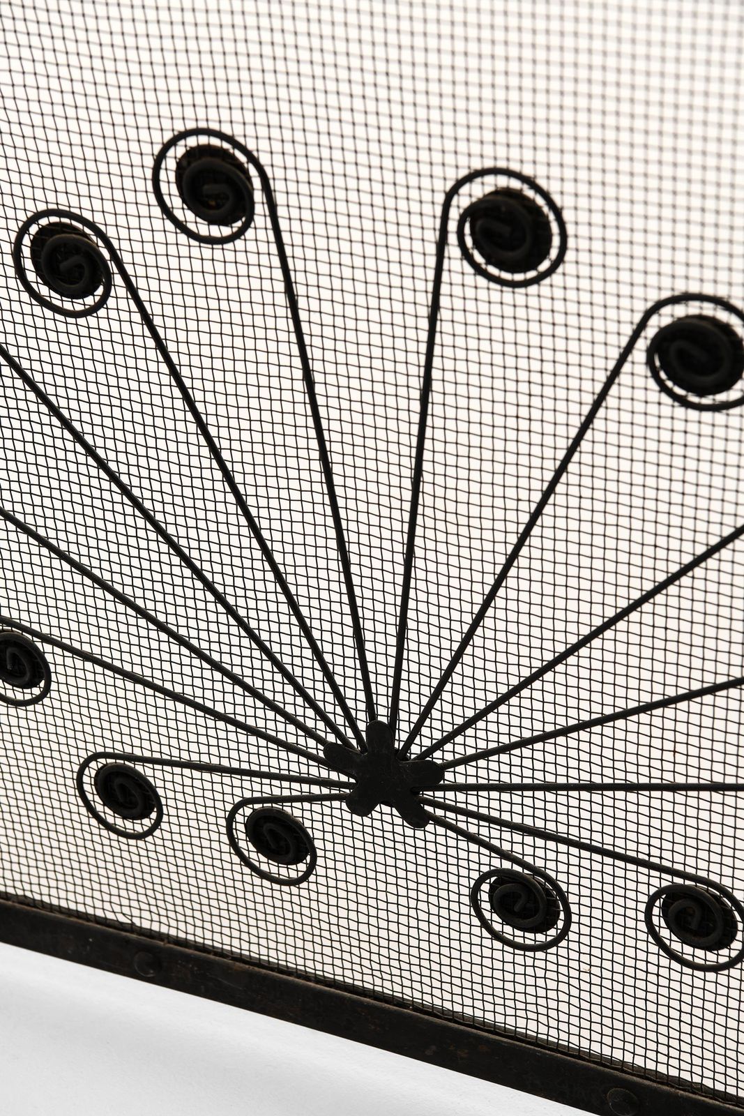 Fire Screen In Metal By Gunnar Ander, 1960s photo buy