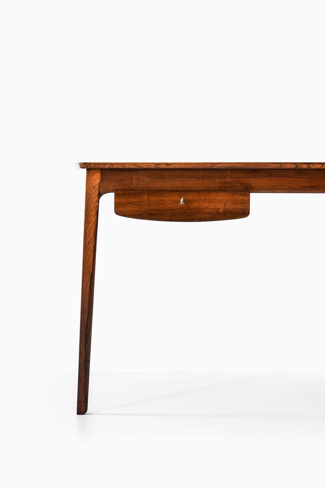 Freestanding Desk In Brass And Rosewood By Ole Wanscher, 1959 photo furniture