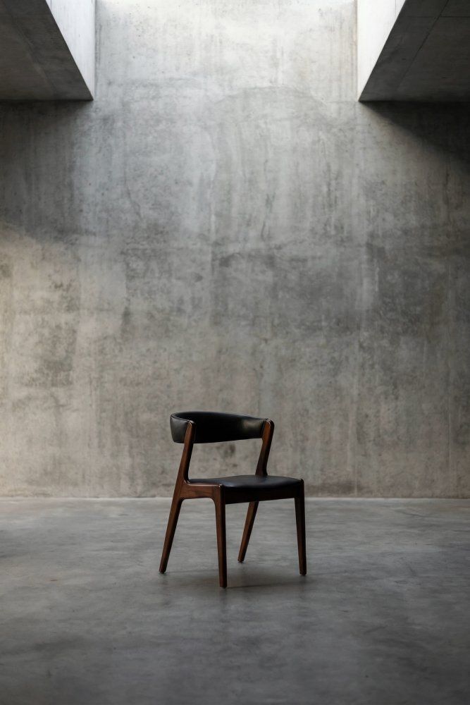 photo for sale Mid Century Modern Danish Fire Office Chair In Teak, 1960s