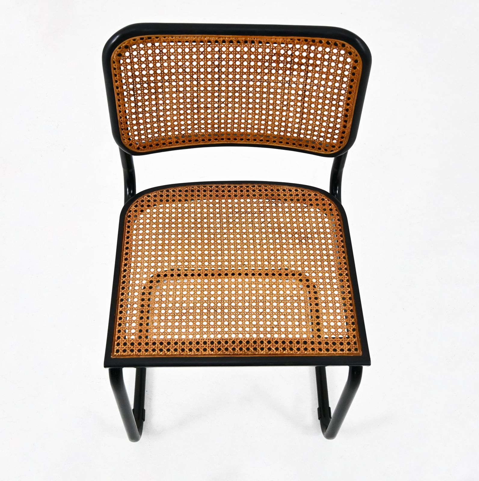 photo furniture All Black Dining Chairs Style B32 By Marcel Breuer Set Of 4
