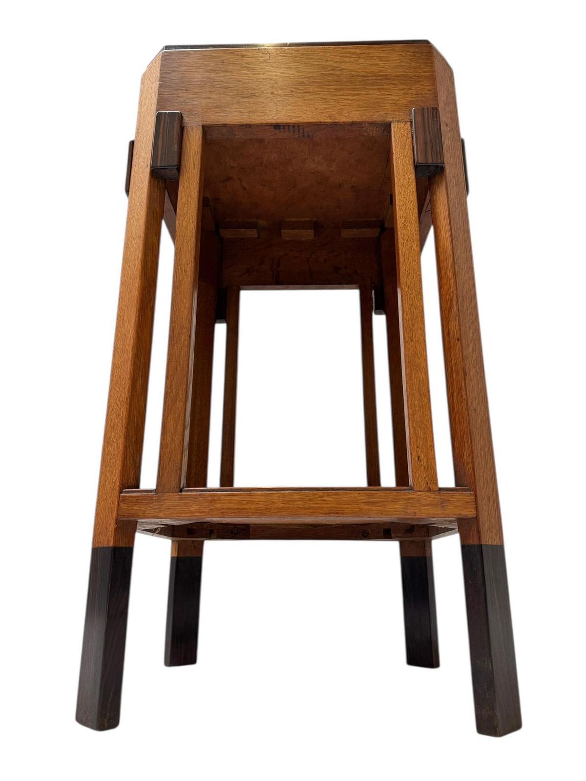 Art Deco Modernist Pedestal By Anton Lucas For N.V. Meubelkunst Leiden, 1920s photo vinterior