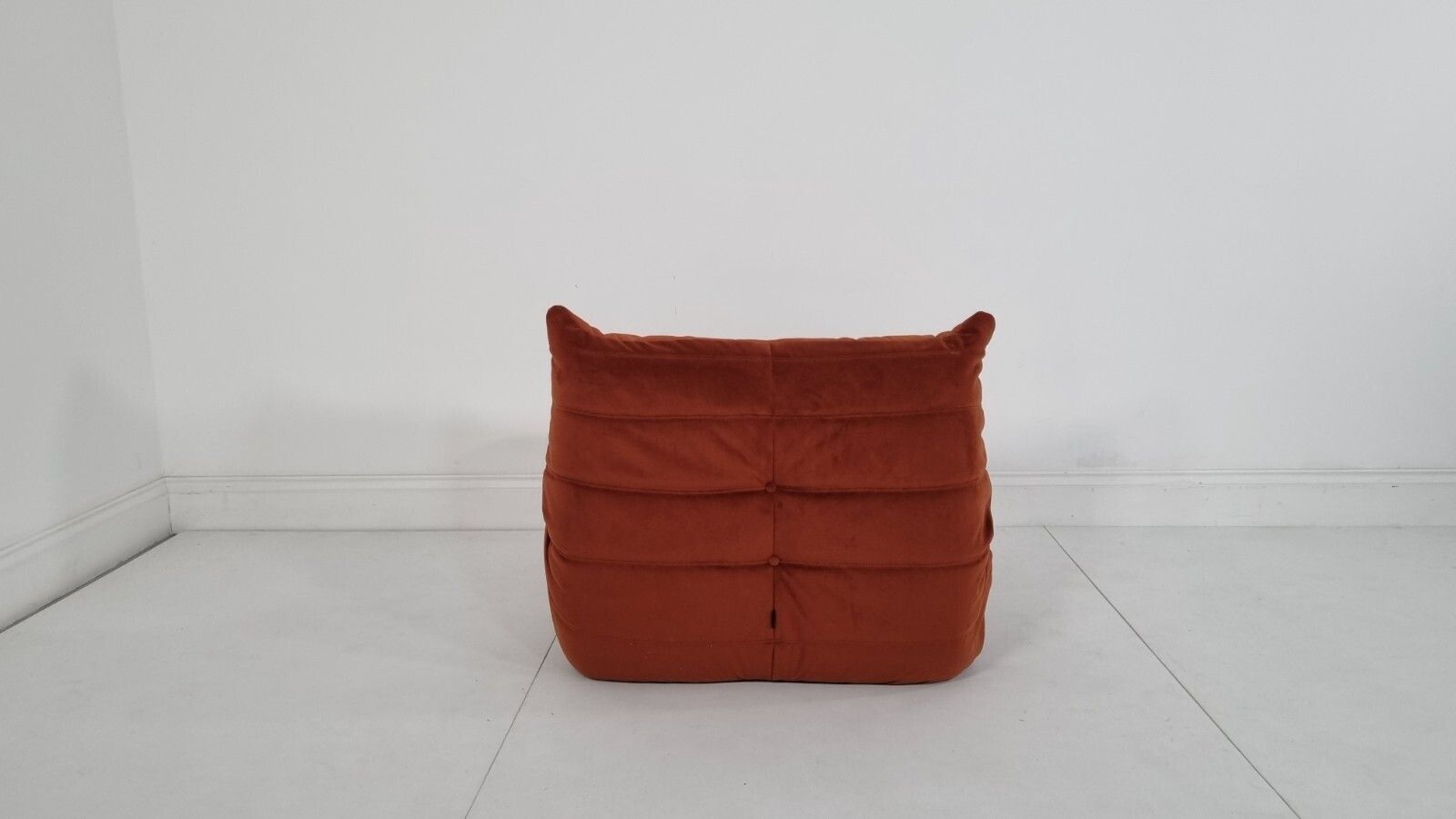 Furniture Ligne Roset Togo Chair In Luxurious Russet Alcantara Immaculate photo