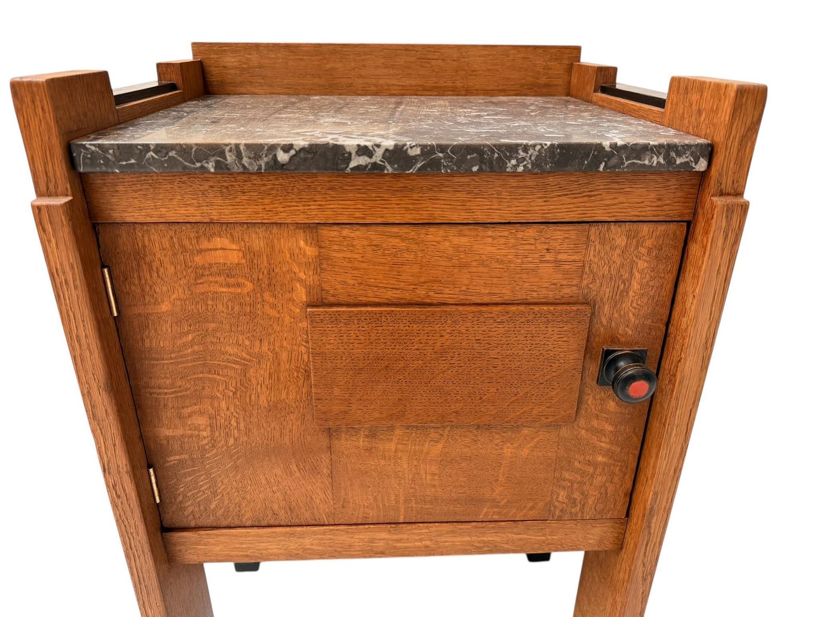 Art Deco Modernist Nightstand Or Bedside Cabinet, 1920s photo vinterior