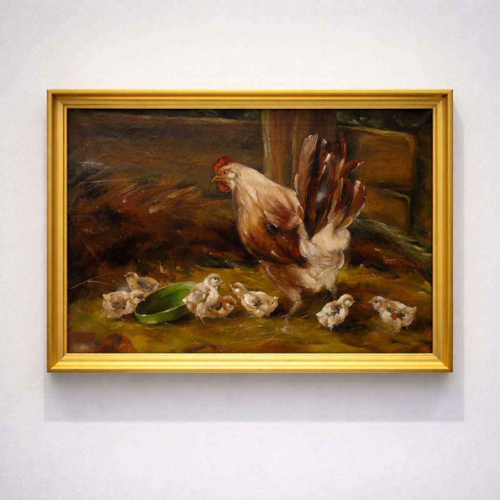photo for sale Set Of 6 Italian Neapolitan Still Life Paintings, 19th Century Oil On Canvas