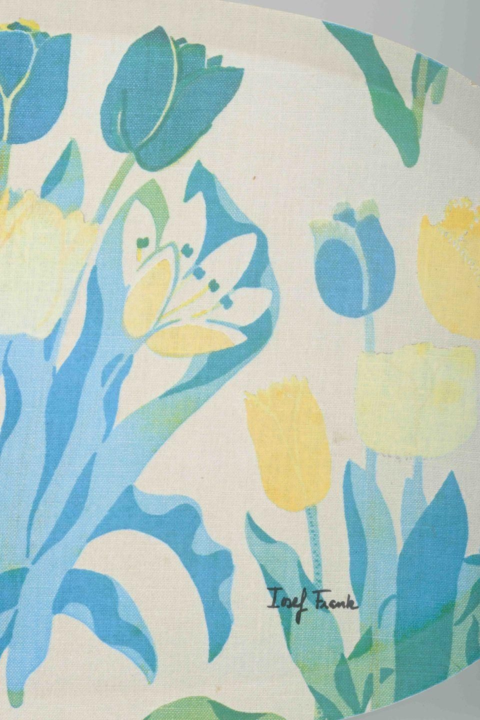 Josef Frank For Svenskt Tenn. Oval Serving Tray In Molded Wood With Floral Motif photo furniture