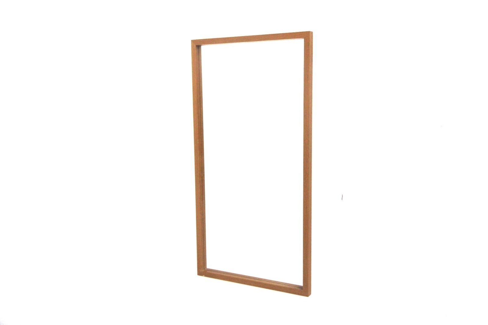 Scandinavian Mirror In Wood And Glass, Sweden, 1950s