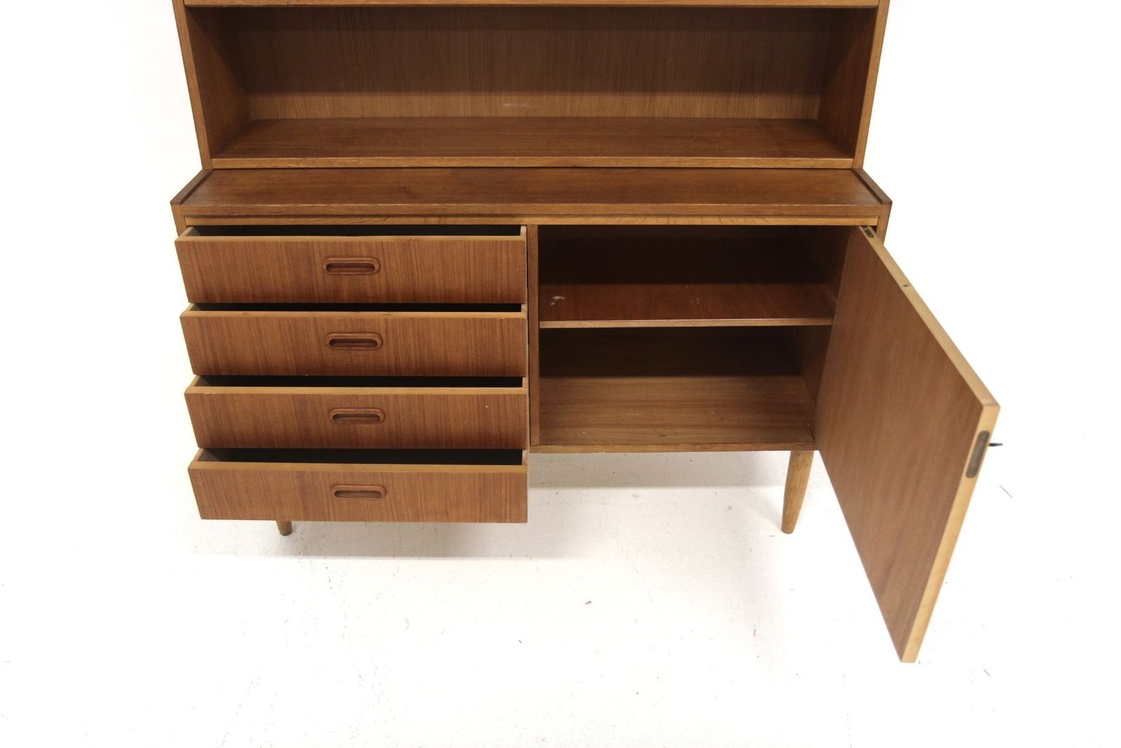 Scandinavian Teak Secretary Desk, Sweden, 1960s photo 1045.0