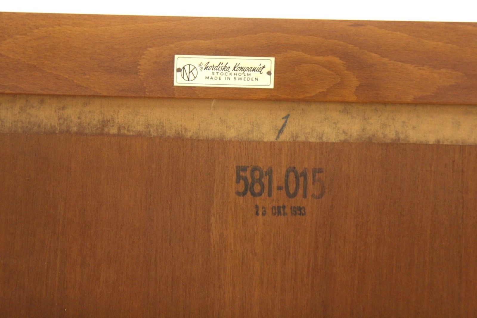 Futura Bookcase By David Rosén For Nordiska Kompaniet, Sweden, 1950s photo Furniture