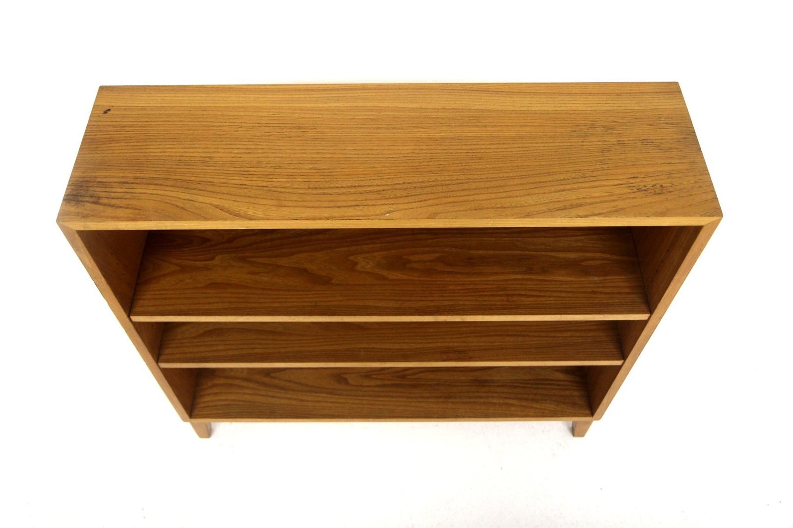 Swedish Modern Scandinavian Elm Bookcase, Sweden, 1940s photo furniture