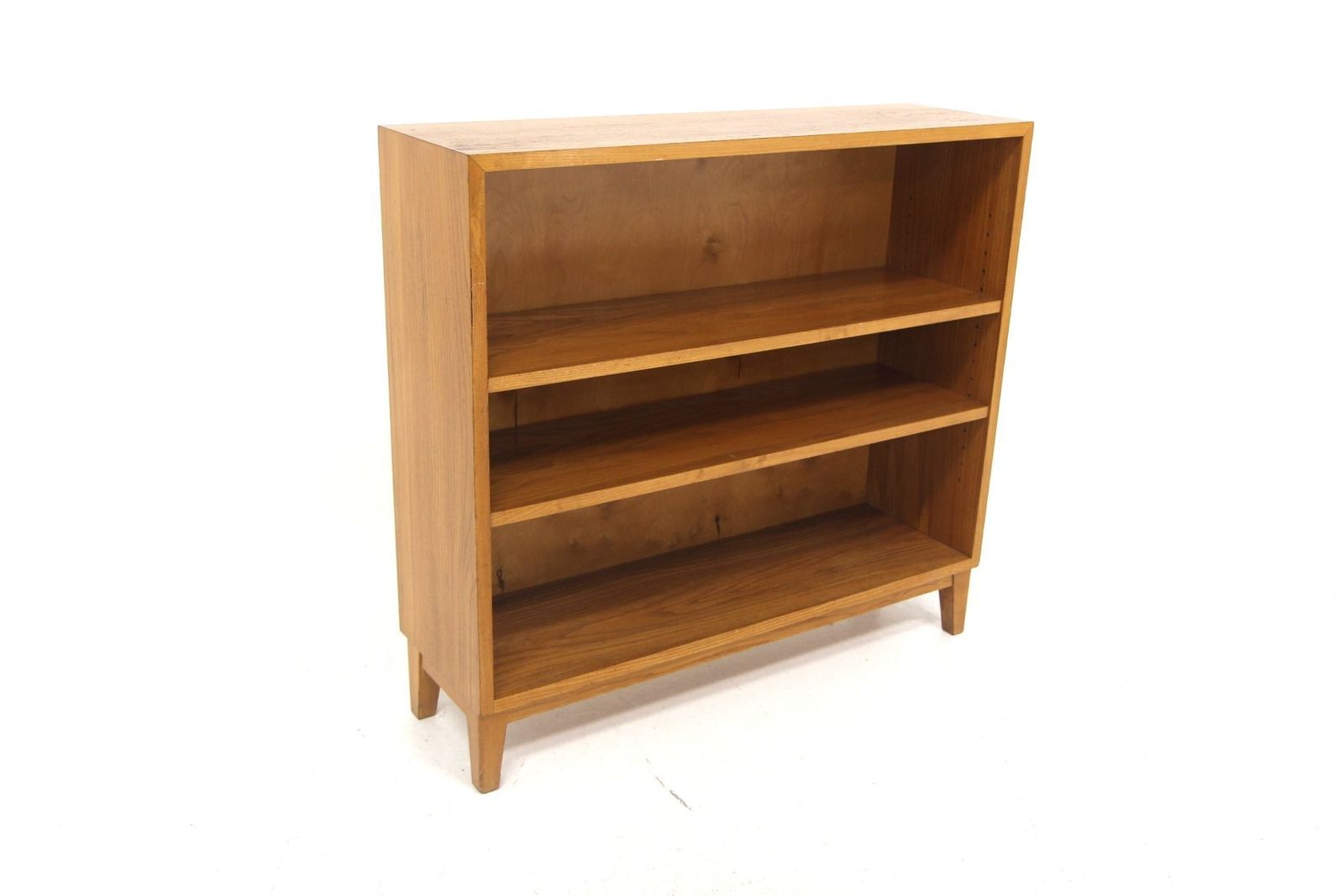 Swedish Modern Scandinavian Elm Bookcase, Sweden, 1940s photo Furniture