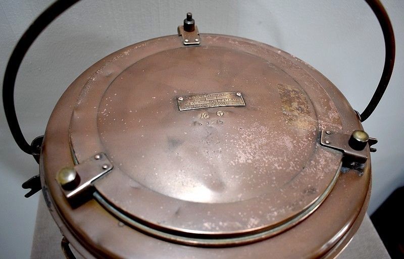Copper Marine Lantern photo for sale