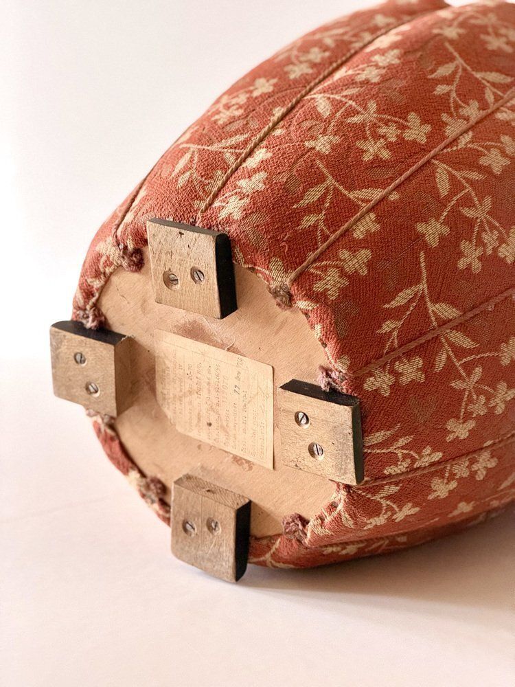 photo for sale Tabouret Van Jindrich Halabala Voor Cesky Nabytek, Tsjecho Slowakije, 1956