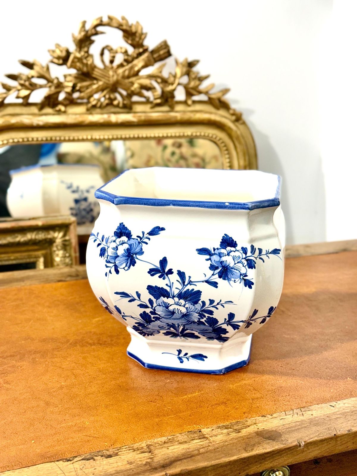 Blue And White Porcelain Jardinière, Larucci For Christian Dior photo furniture