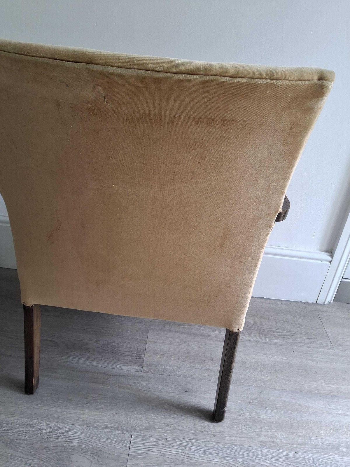 Vintage Parker Knoll Armchair: Mid Century Modern Upholstered Oak Carver Chair photo Furniture