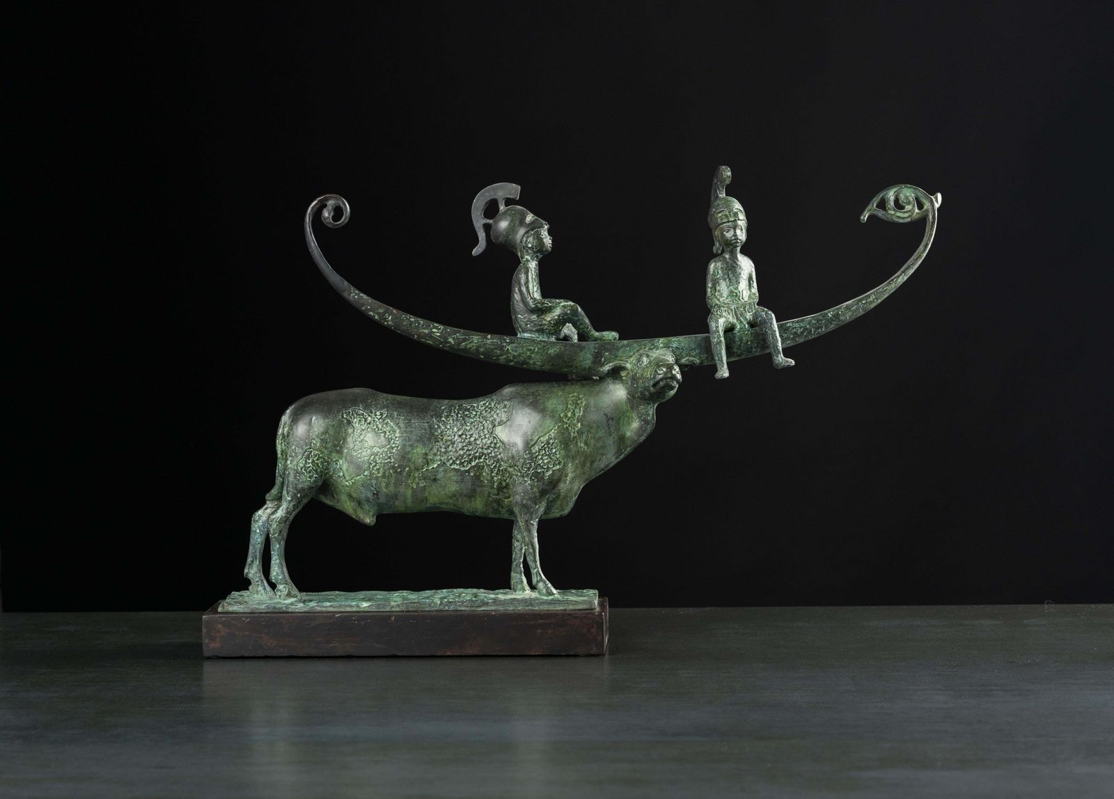 Argonauts, Sculpture By Sergey Oganov. 2013. Bronze. 59x38x10 Cm