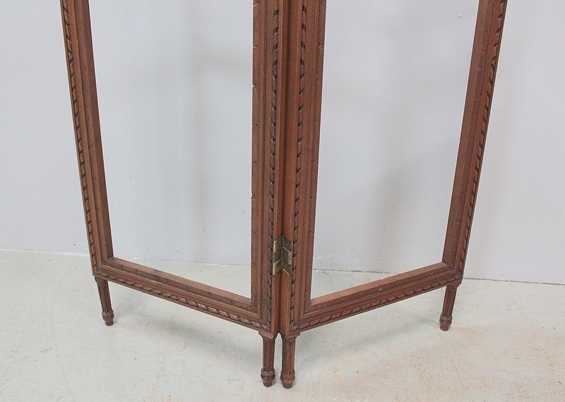 Children's Screen In Walnut 20th photo 703.49