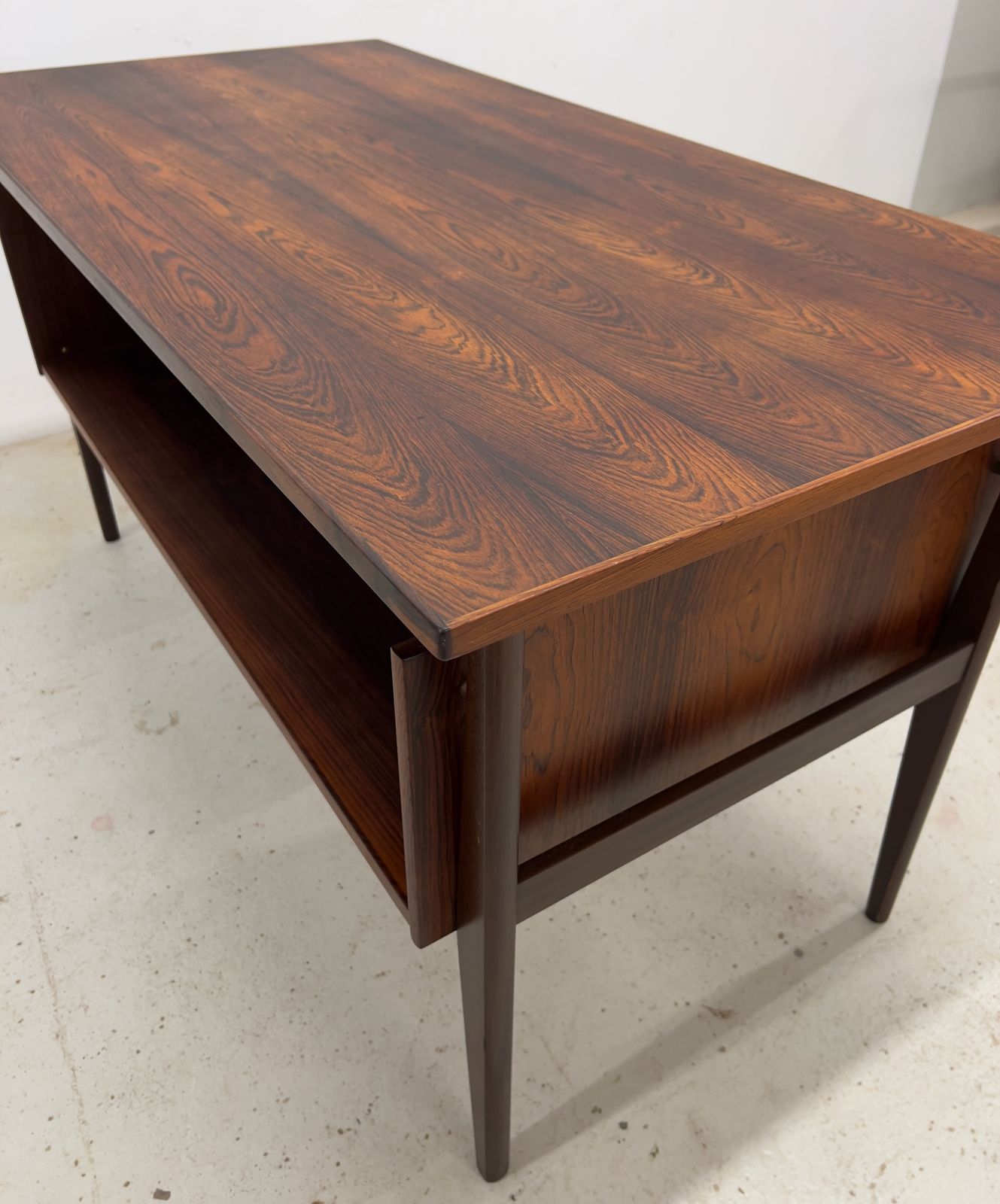 Rosewood 'Floating' Desk By Gunnar Nielsen For Tibergaard, 1960s. photo buy