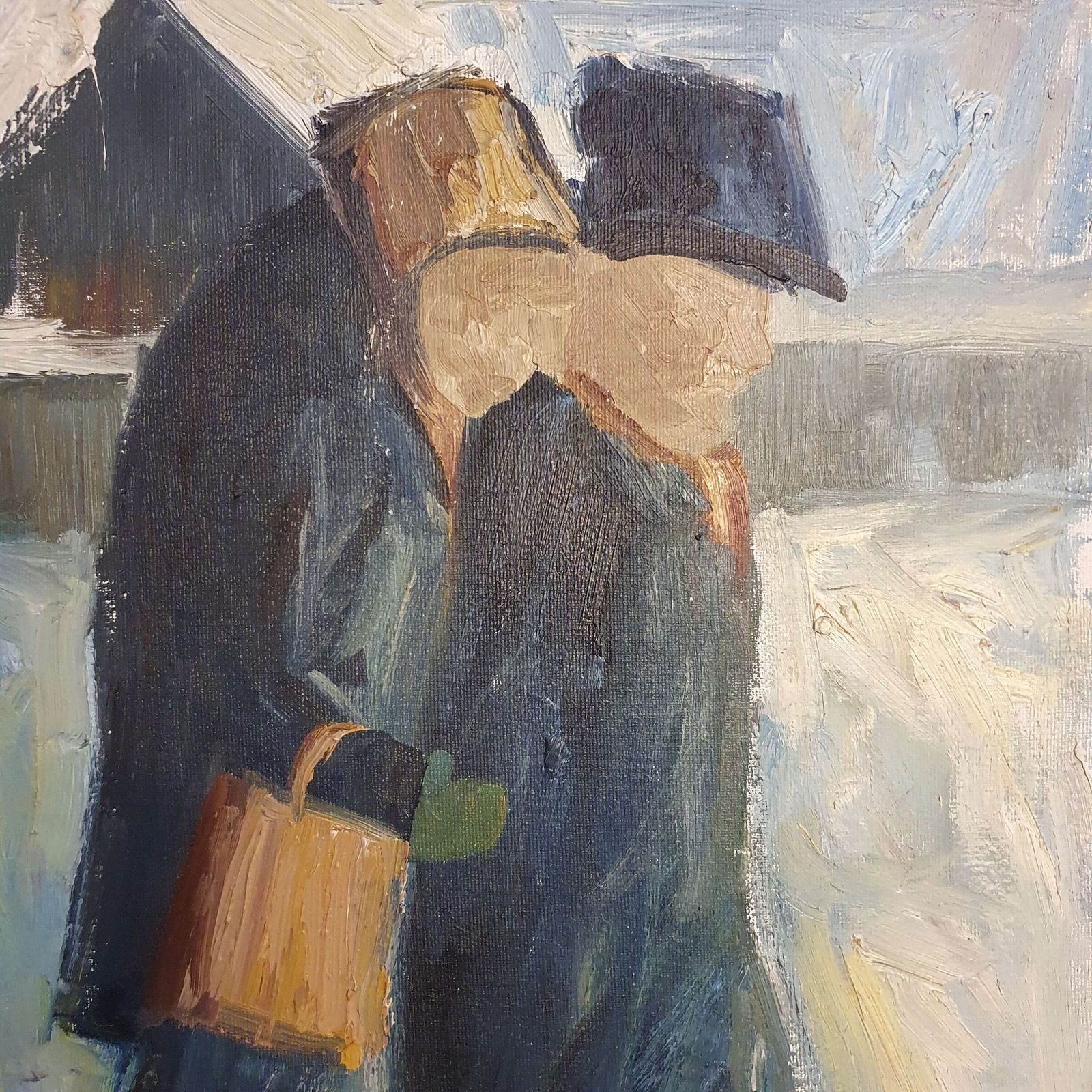 A Mid 20thc Framed Oil On Canvas By Arne Wallsten, Sweden. {B.1932} photo Art
