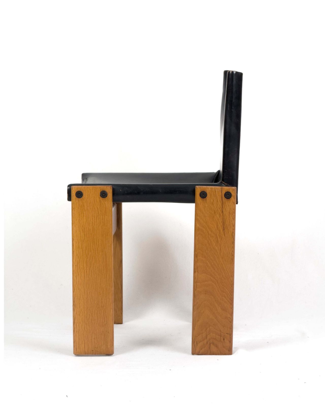 Set Of 4 Monk Dining Chairs By Afra & Tobia Scarpa For Molteni, 1970s photo buy