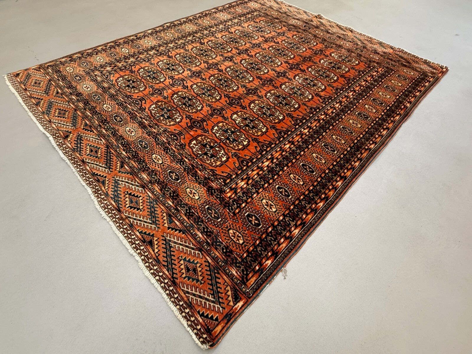 Afghan Turkoman Rug 204x161 Cm, Large 2523 photo buy