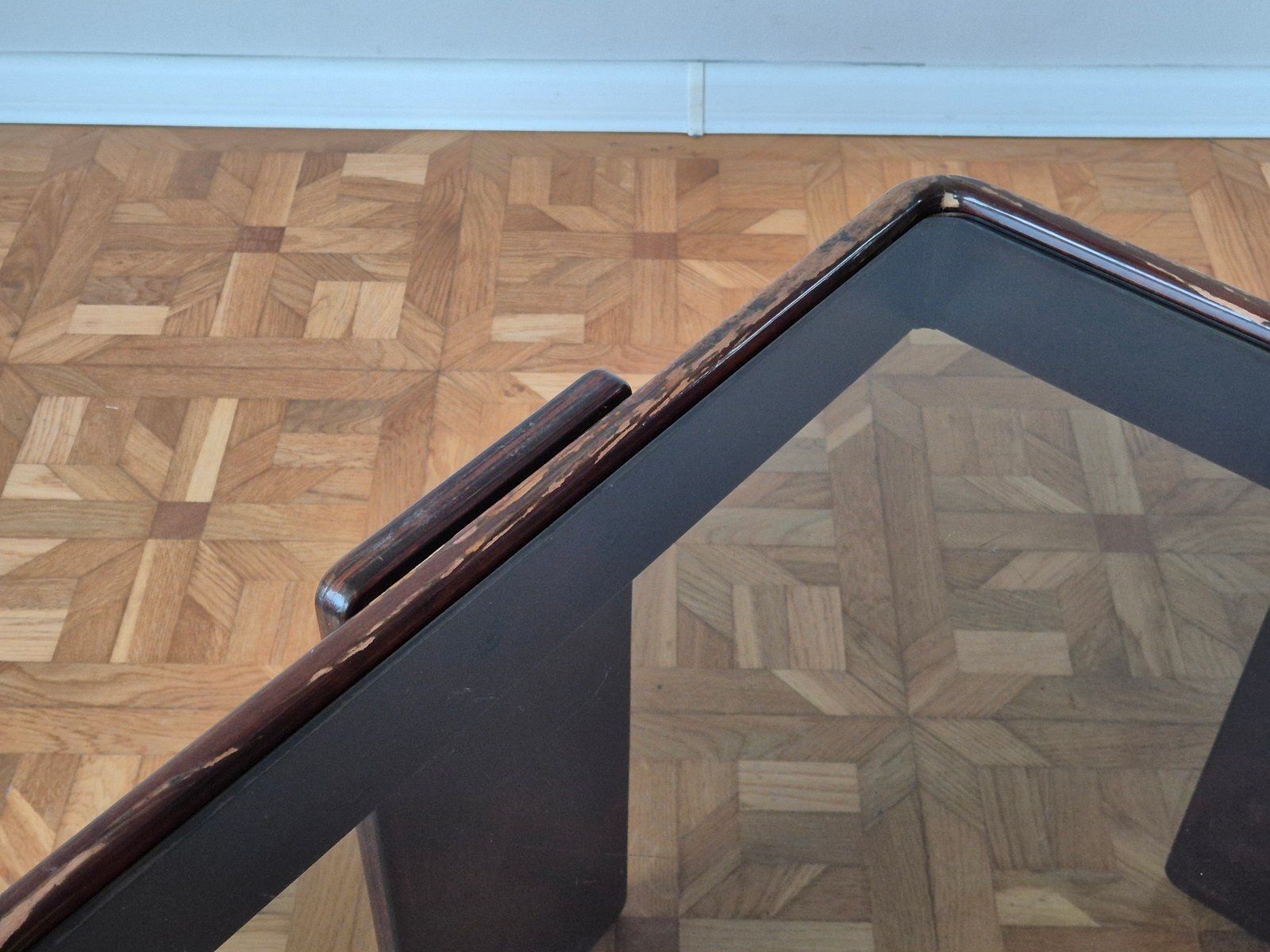photo buy Vintage Italian Nesting Tables By Gianfranco Frattini For Cassina, Set Of 3