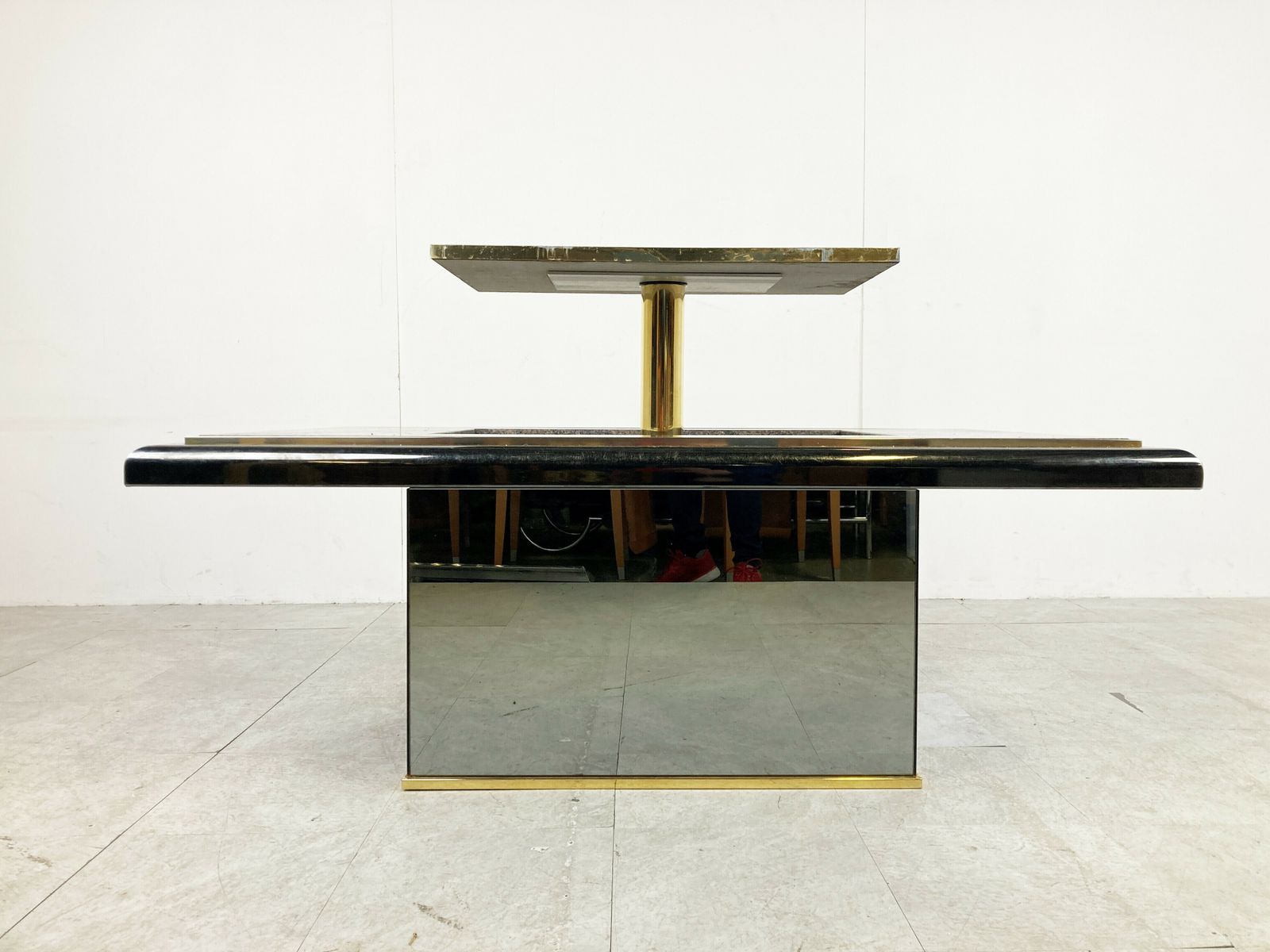 Vintage Hidden Bar Coffee By Fedam, 1980s photo furniture