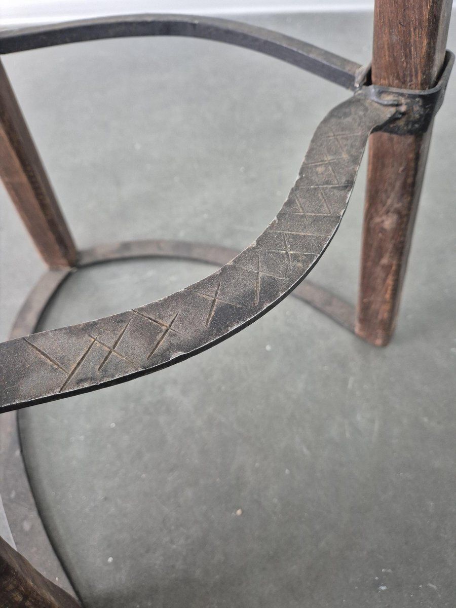 Vintage Brutalist Marbella Stools Attributed To Sergio Rodrigues, 1970s, Set Of 6 photo furniture