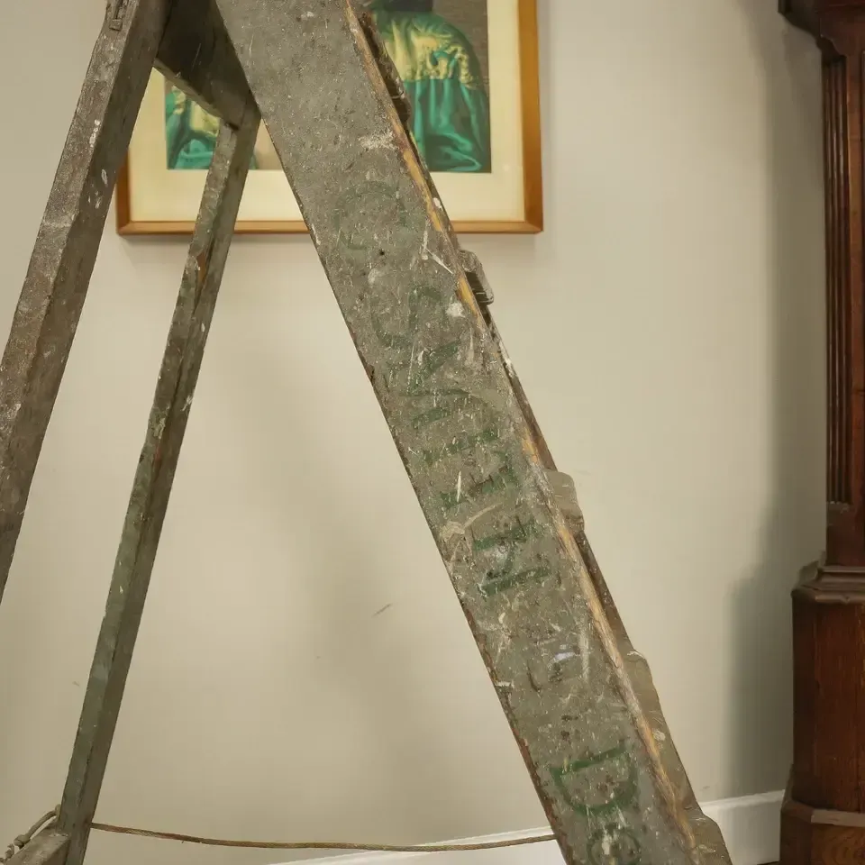 photo furniture Step Ladders Ideal Clothes Horse Retail Display Clothes Or Plant Stand