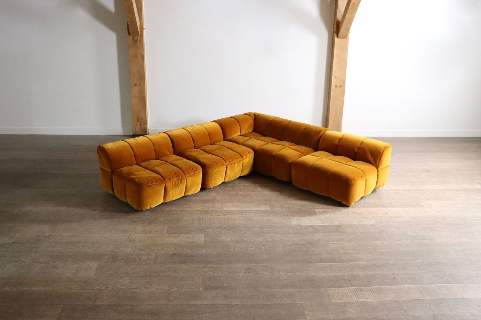 Arflex Strips Sofa Door Cini Boeri In Fluweel, Italië 1968 photo for sale