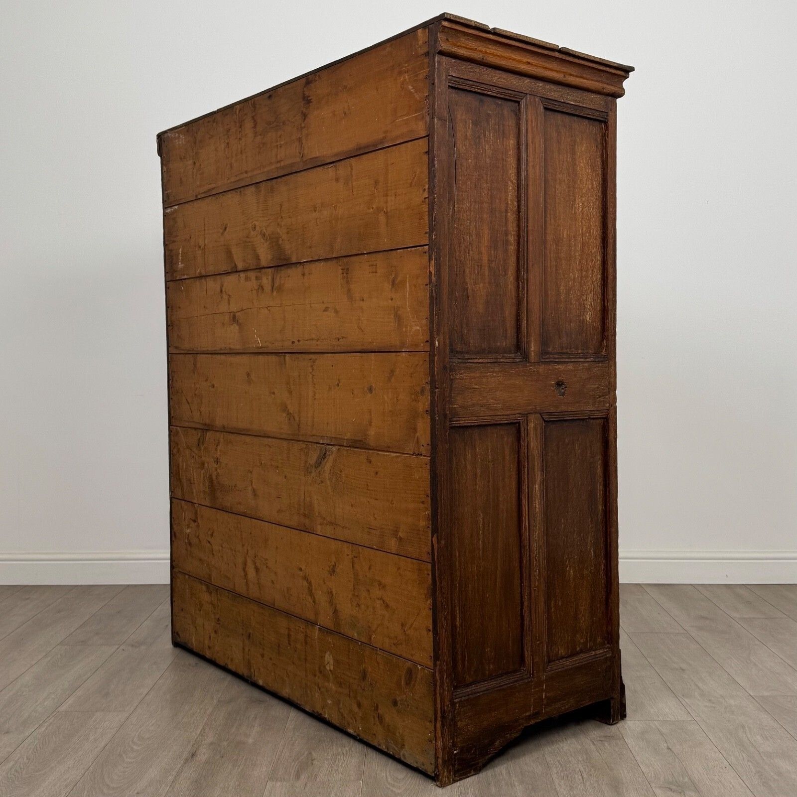 Antique 18th Century Georgian Oak Cupboard ( Af 5423 ) photo buy