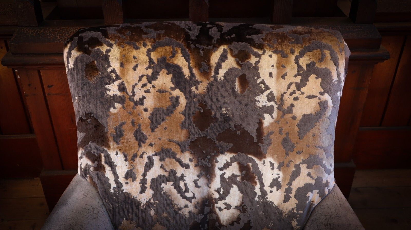 photo for sale Stunning John Sankey Slipper Armchair Cosmos Velvet Dark Grey Club £5500