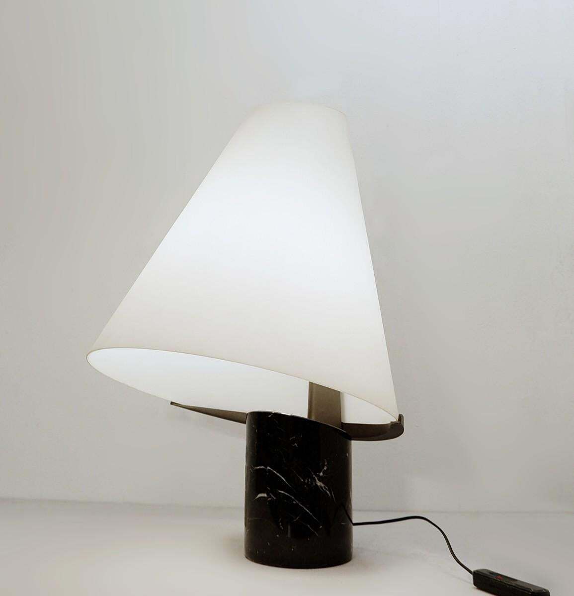 photo for sale "Micene" Lamp By Toso, Massari & Associates For Leucos   1991