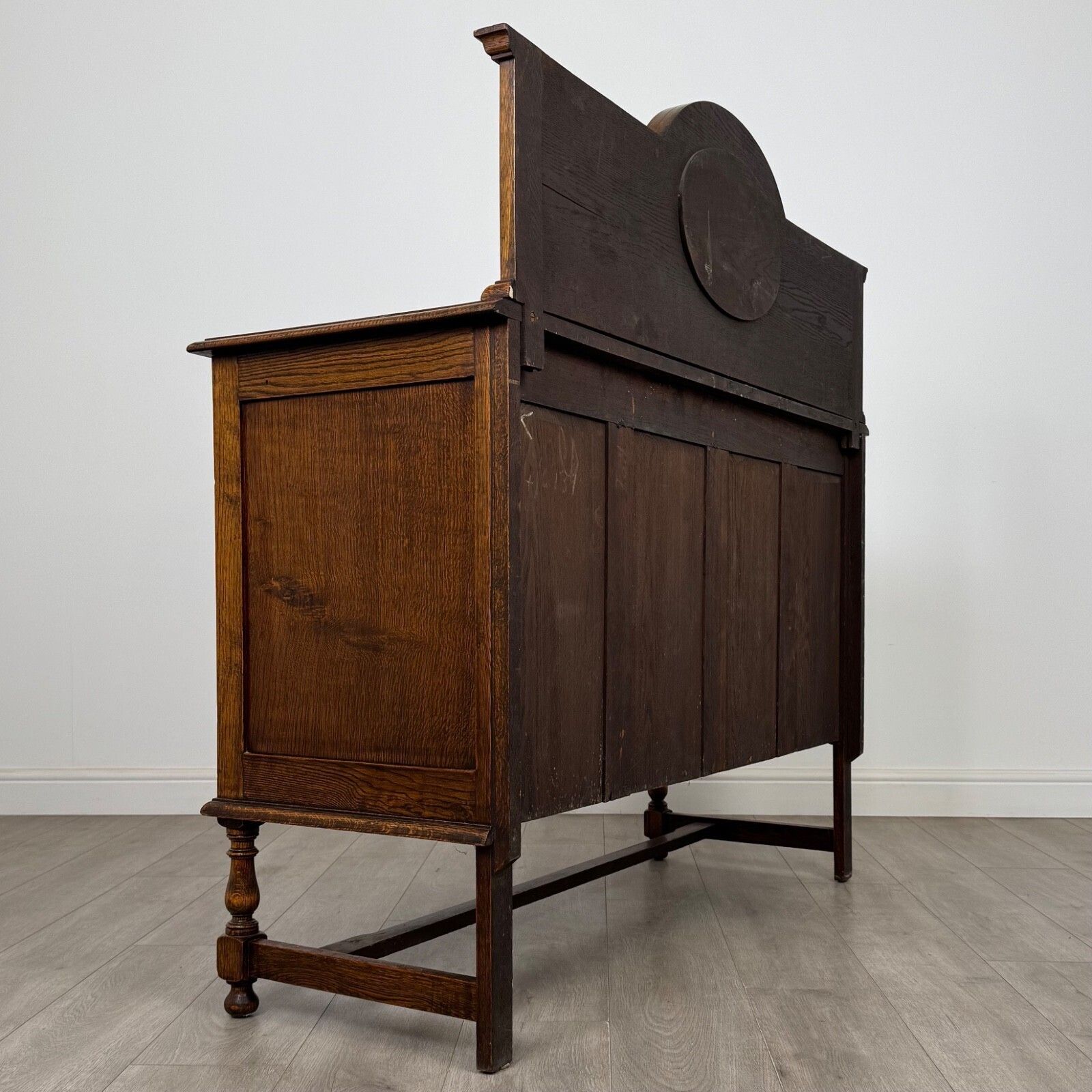 Antique 20th Century Edwardian Sideboard In Golden Oak ( Af 5436 ) photo 685.0
