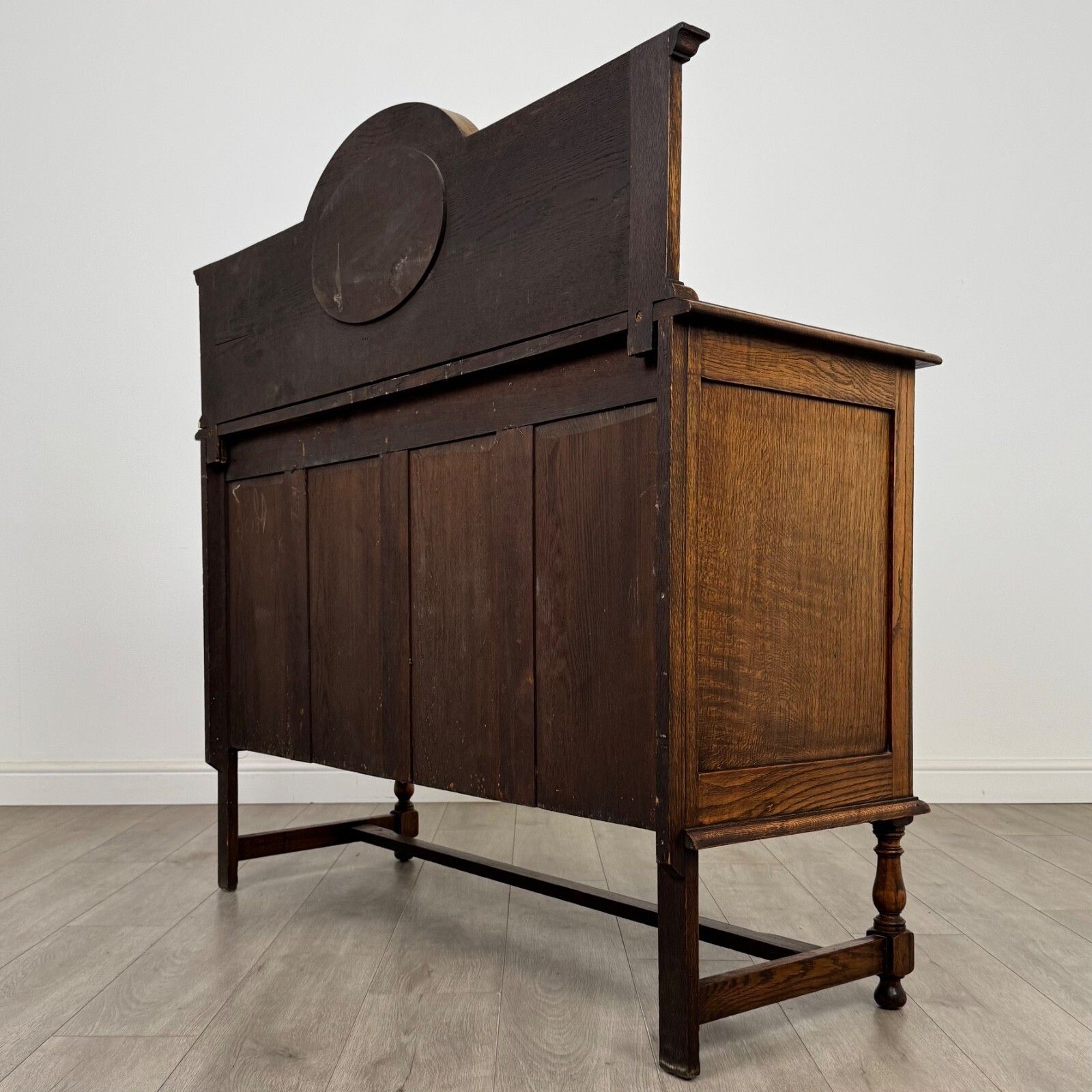 Antique 20th Century Edwardian Sideboard In Golden Oak ( Af 5436 ) photo buy