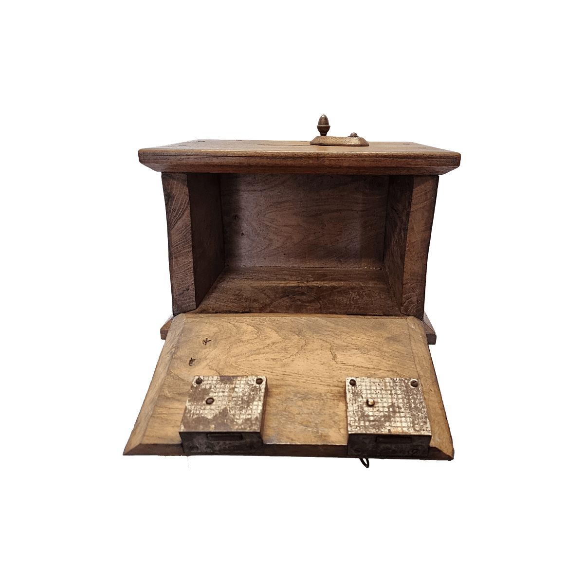 Antique French Empire Community Chest, Early 1800s photo Furniture